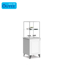 Ouyee kiosk mall glasses kiosk eyewear display showcase sunglasses display cabinet design